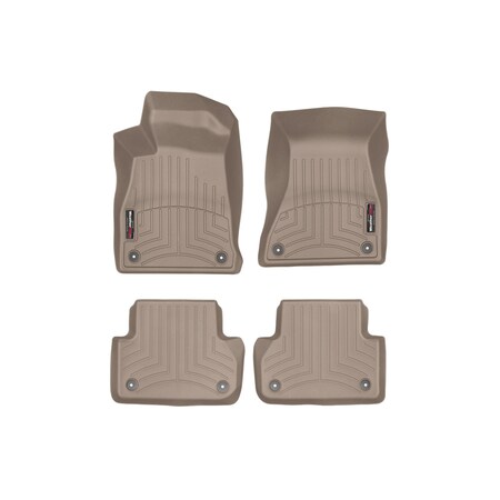 Weathertech Front and Rear Floorliners, 459371-459072 459371-459072